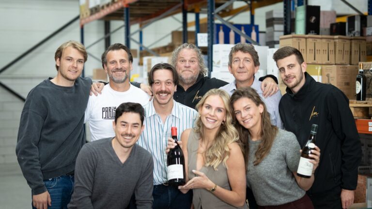 Het team achter Ian en Wijn