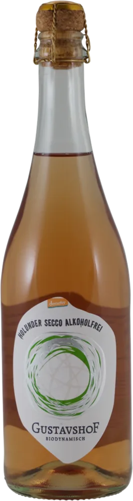 BIO-DEM Gustavshof Holunder Secco Alkoholfrei